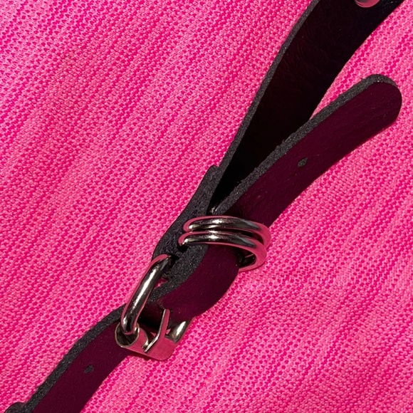 Leather Clip on Garter straps. - Picture 3 of 5